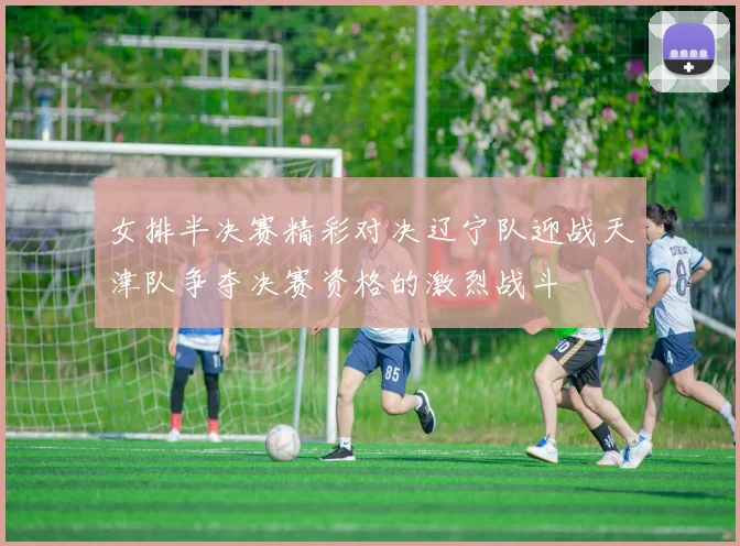 女排半决赛精彩对决辽宁队迎战天津队争夺决赛资格的激烈战斗